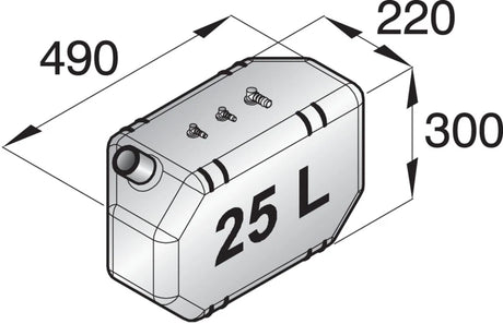 Dieseltank typ FTANK