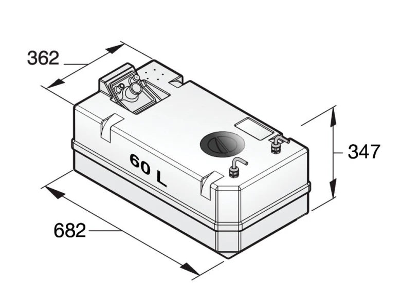 Dieseltank typ FTANK