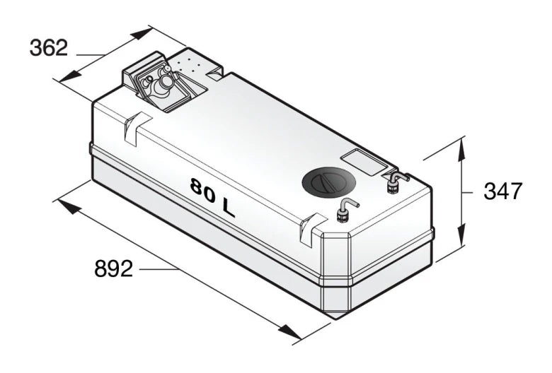 Dieseltank typ FTANK