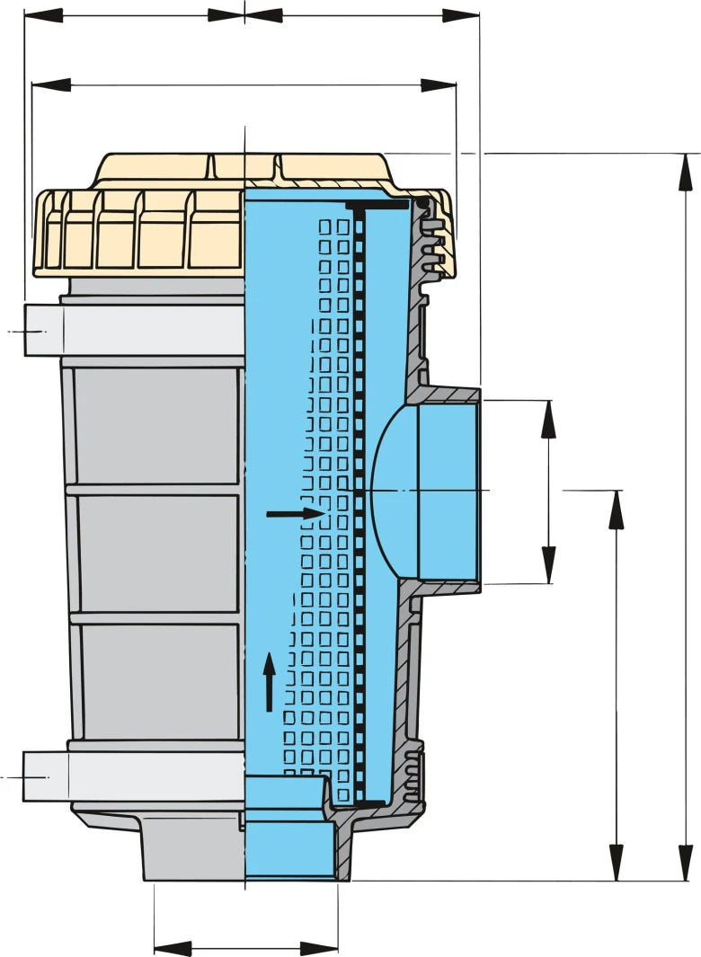 Sjövattenfilter typ FTR1320