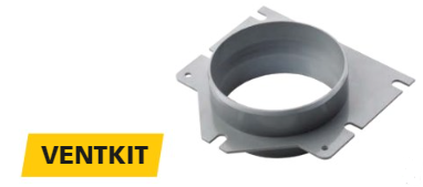 Monteringsbygel för VENT76A och VENT102