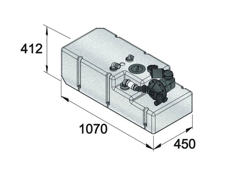 Komplett tank typ WWS