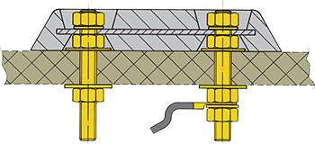Aluminium och zinkanoder (bultmontering)