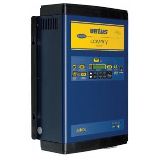 Combi-γ Batteriladdare 70A/Inverter 1500W/Anslutning för solcelssladdare, 12V