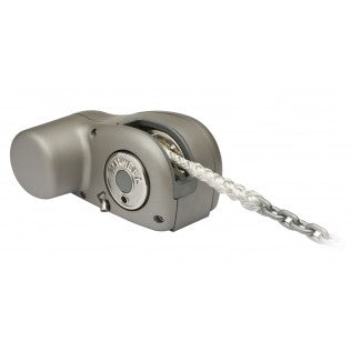 HRC-8-8, 24V, 600W, kättinghjul 8 mm kätting, DIN 766, 14 mm lina