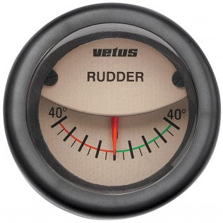 Roderlägesindikator typ RPI1800, 12/24 V, håltagningsmått. D. 52 mm (exkl. givare)