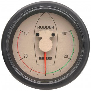 Roderlägesindikator typ RPI1800, 12/24 V, håltagningsmått. D. 100 mm (exkl. givare)