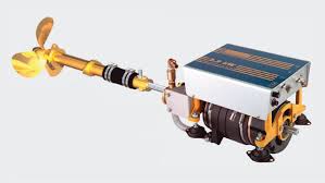 Elmotor 2,2 kW, hybridversion,komplett med kylkylningssystem, motorfästen och reglage (exkl batterier)