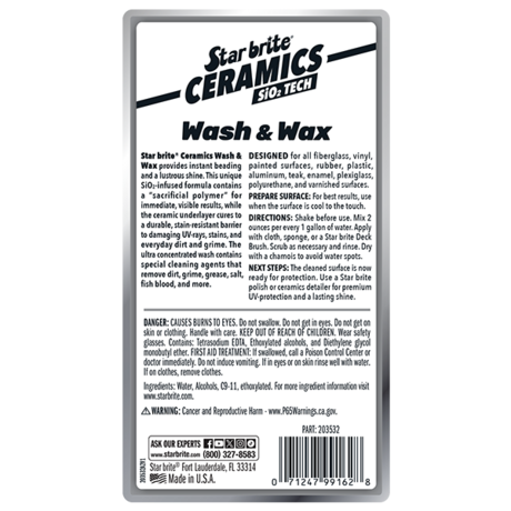 Starbrite Ceramics Wash & Wax