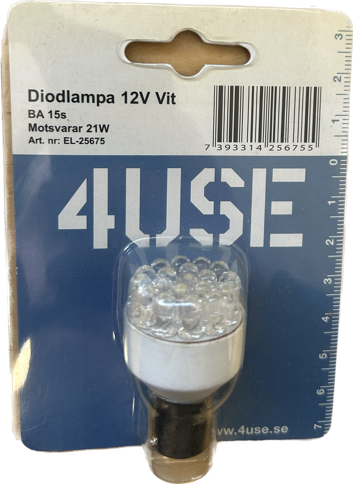 Diodlampa 12V Vit