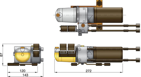 Elektriska powerpacks typ, EHP...R2