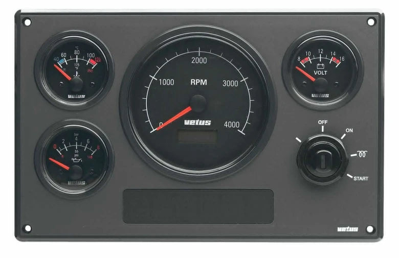 Motorinstrumentpanel typ MP34B