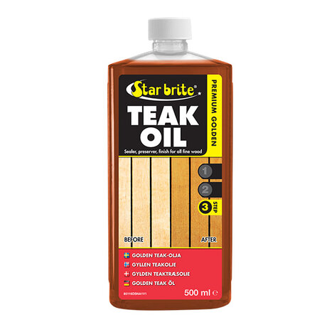 Starbrite Premium Teak Oil 500 ml